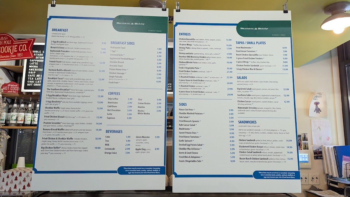 Menu Bantam & Biddy-3