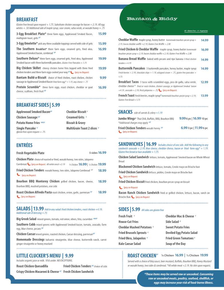 Menu Bantam & Biddy-4