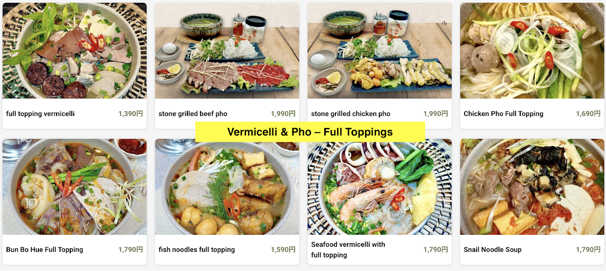 Menu Bao Cấp Kawagoe ベトナム料理 バオ カップ-6