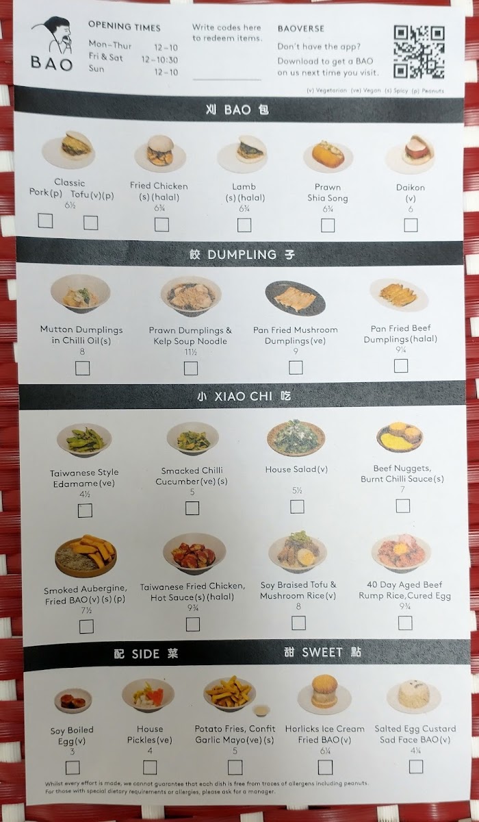 Menu Bao Marylebone-10