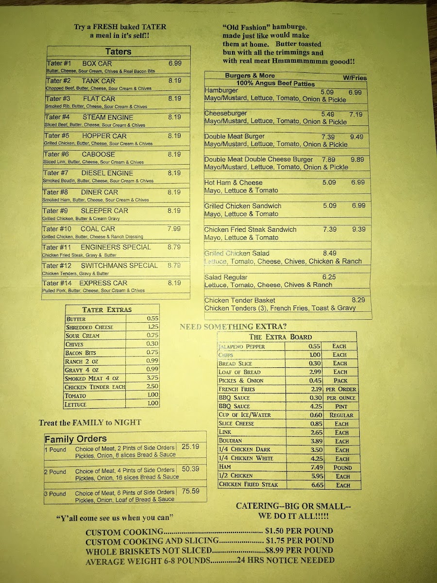 Menu Bar-B-Que Depot-2