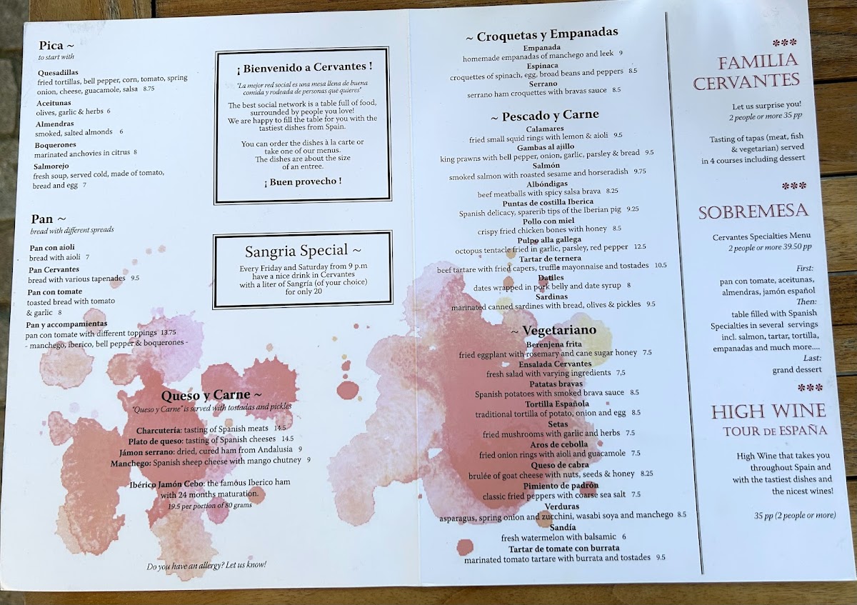 Menu Bar Bodega Cervantes-1