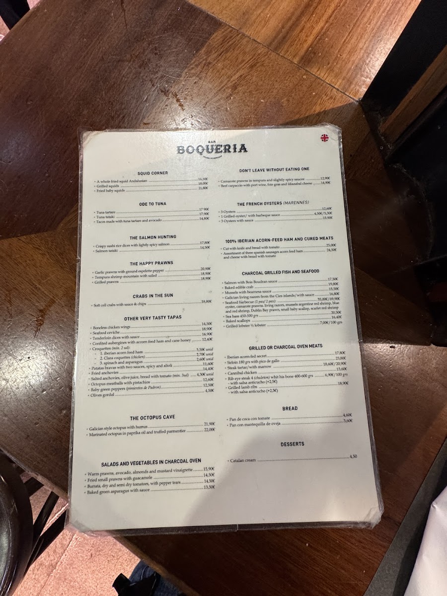 Menu Bar Boqueria-4