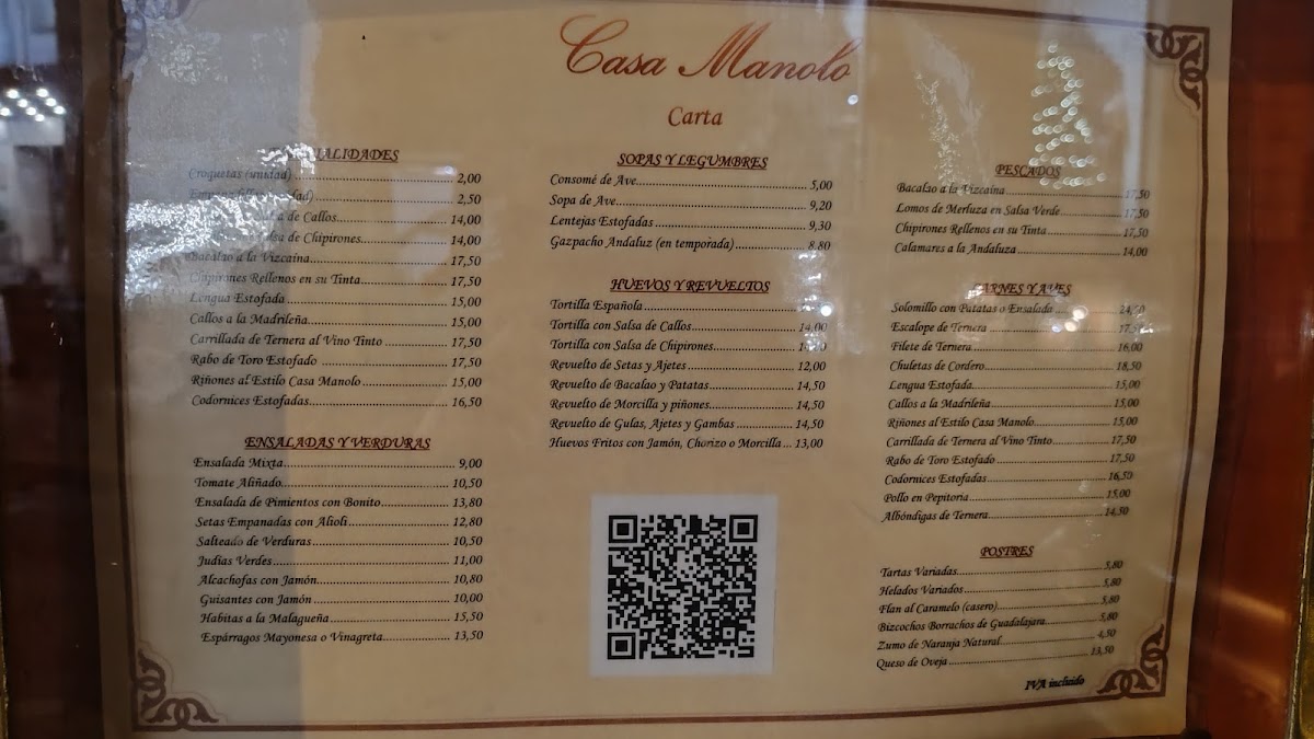 Menu Bar Casa Manolo-2