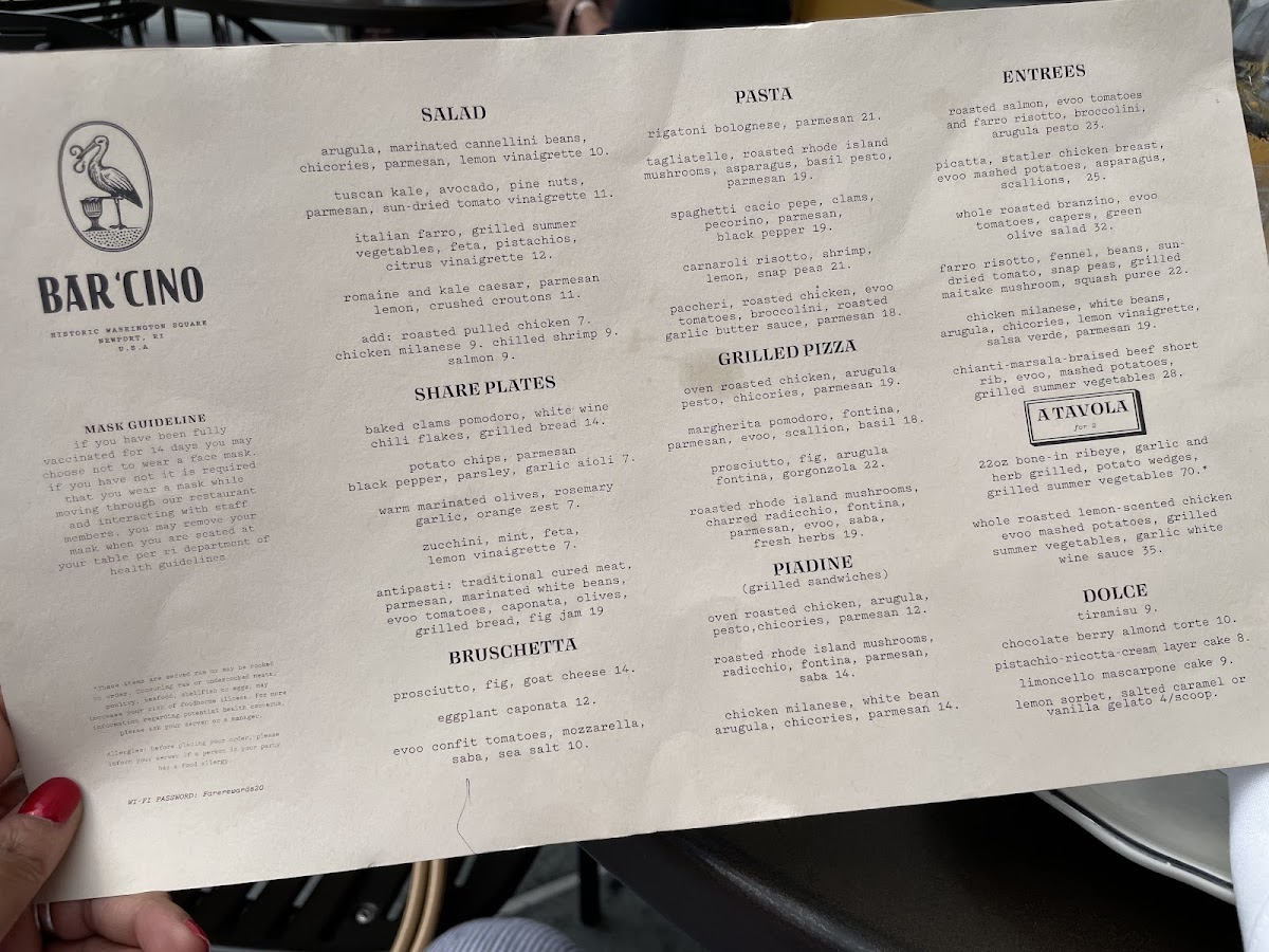 Menu Bar 'cino Newport-10