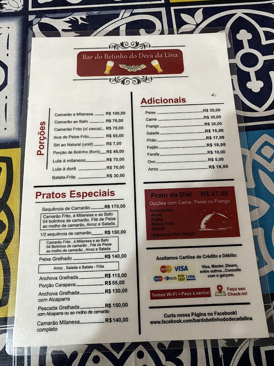 Menu Bar Do Betinho Do Deca Da Lina-2