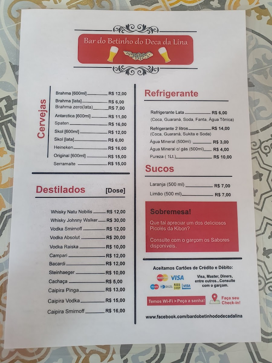 Menu Bar Do Betinho Do Deca Da Lina-3
