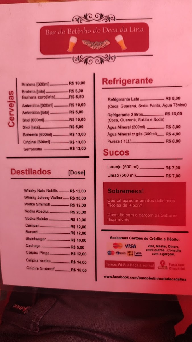 Menu Bar Do Betinho Do Deca Da Lina-8
