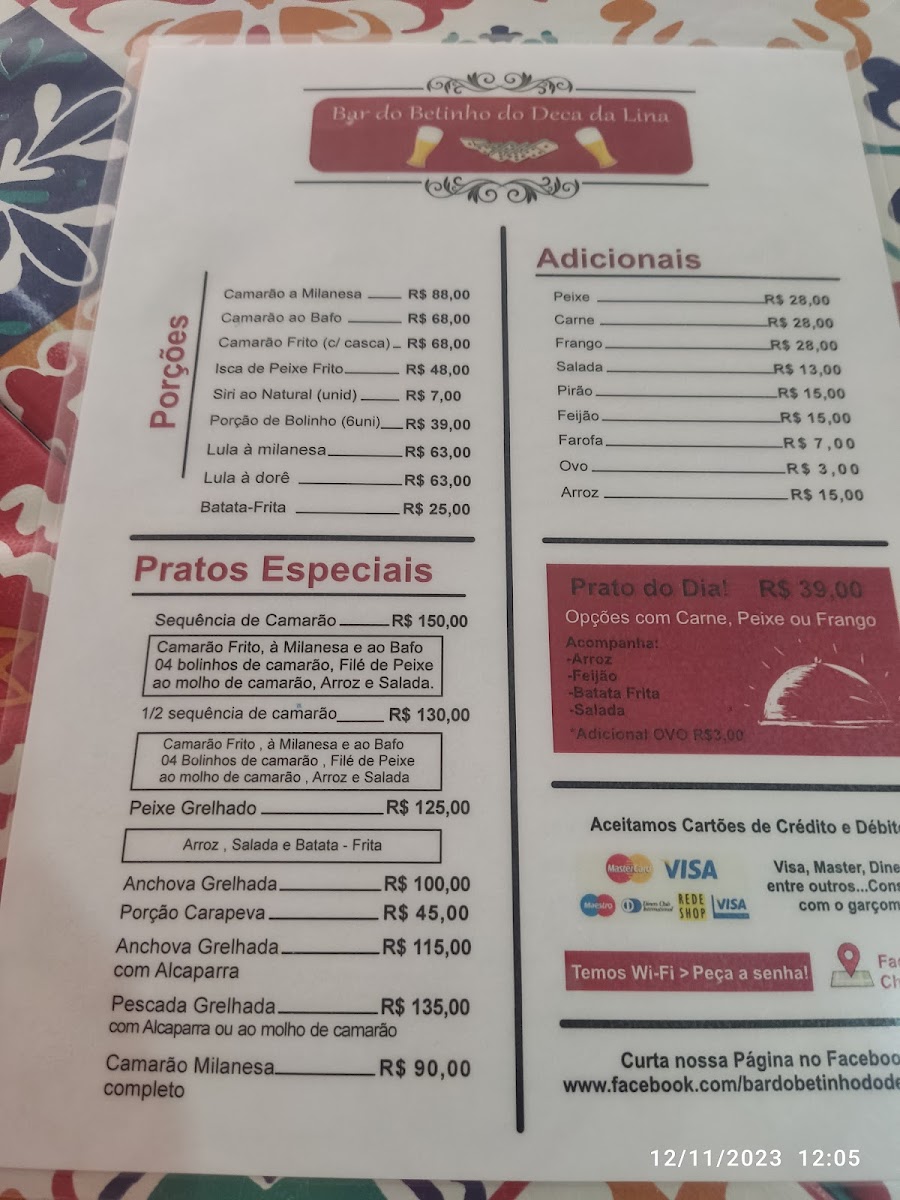 Menu Bar Do Betinho Do Deca Da Lina-9
