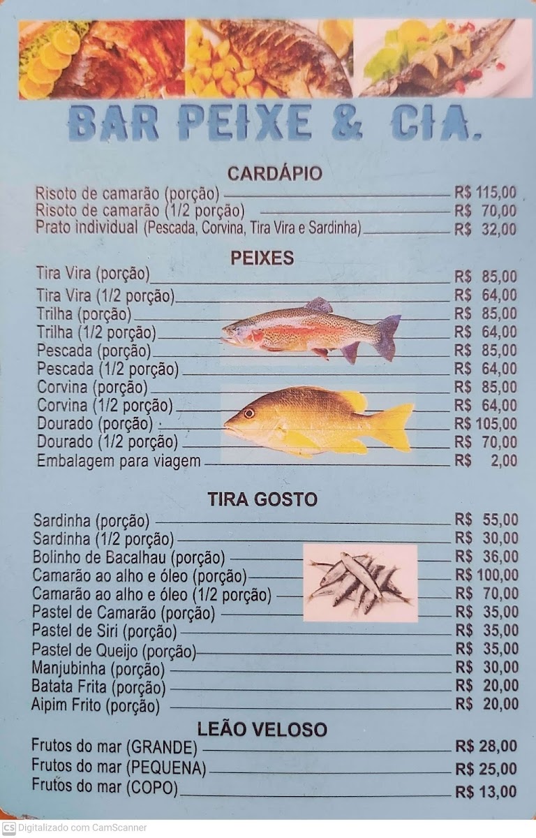 Menu Bar Do Peixe-10