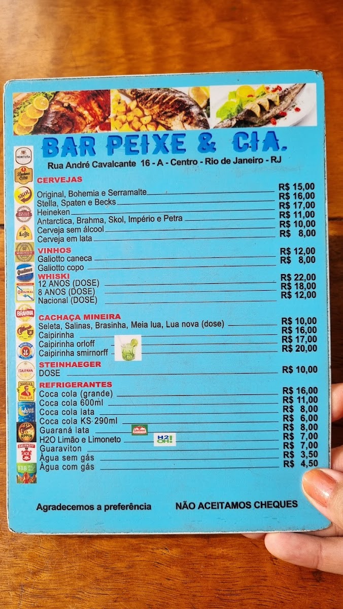 Menu Bar Do Peixe-2