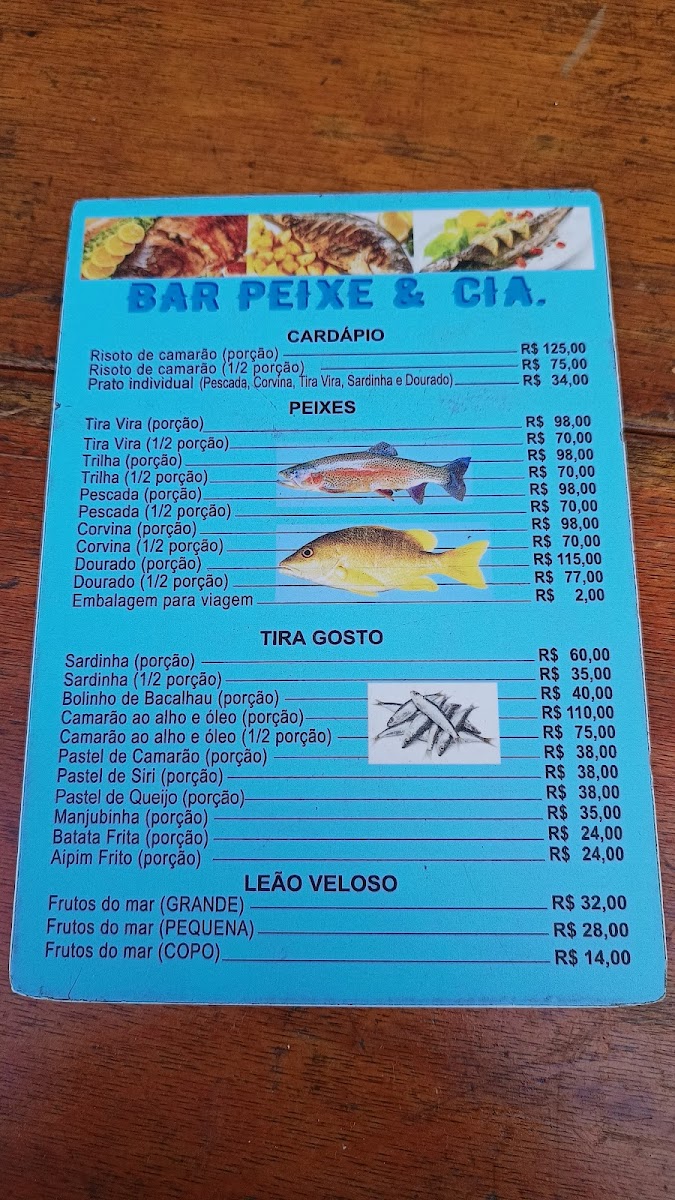 Menu Bar Do Peixe-8
