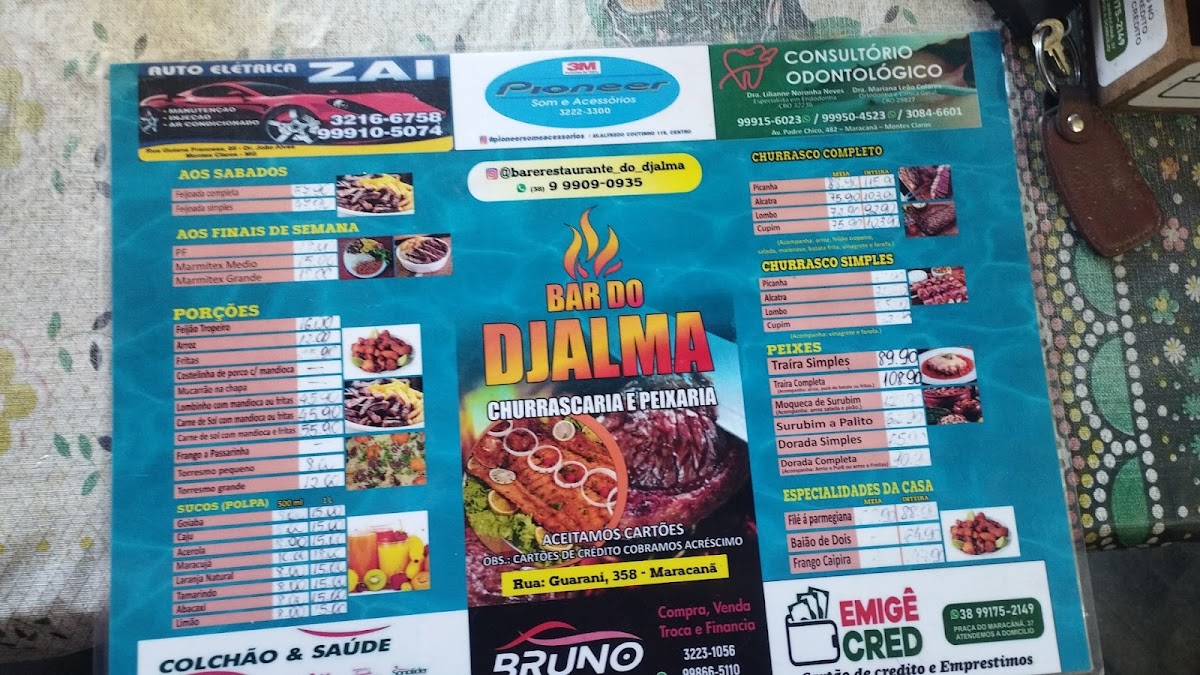Menu Bar E Restaurante Do Djalma-2