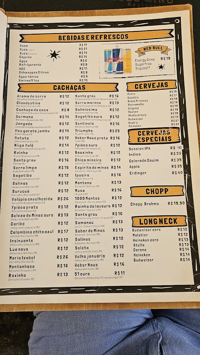 Menu Bar E Restaurante Empório Nordestino-1