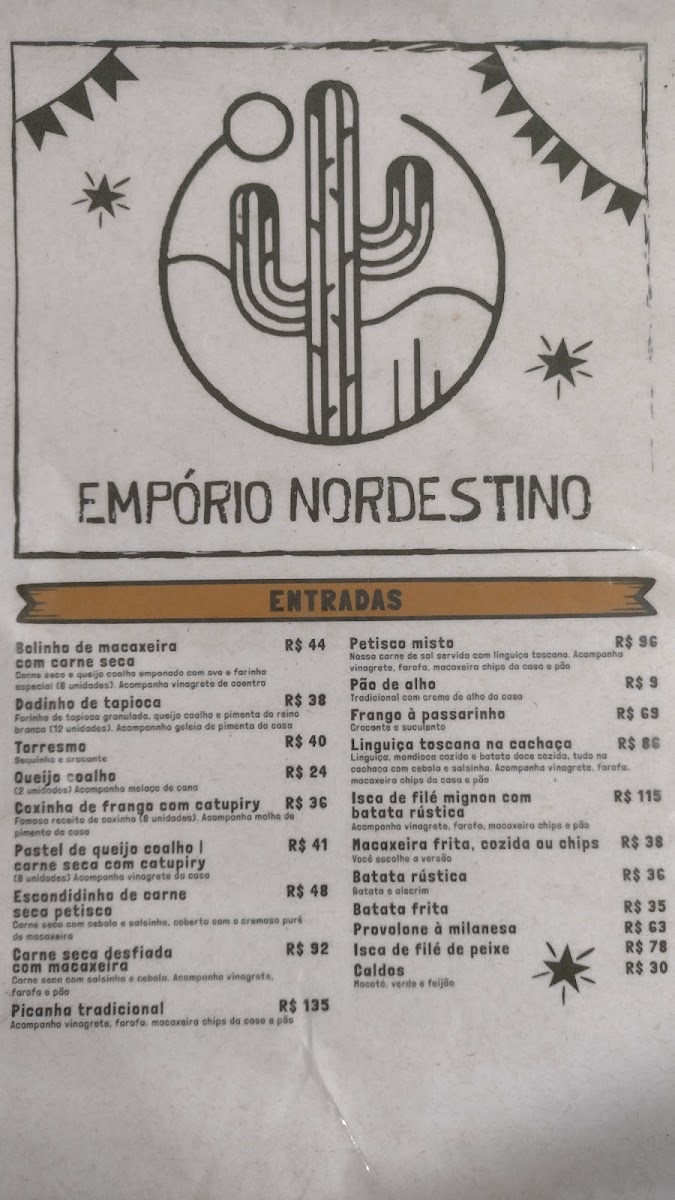 Menu Bar E Restaurante Empório Nordestino-10