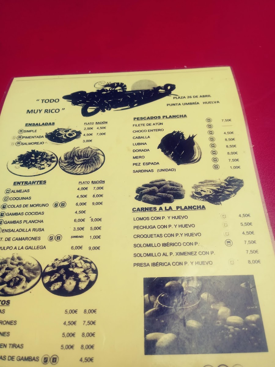 Menu Bar El Choquero-6