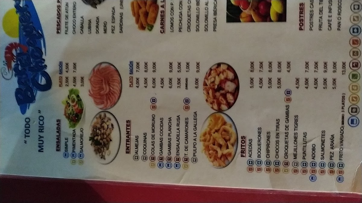 Menu Bar El Choquero-9