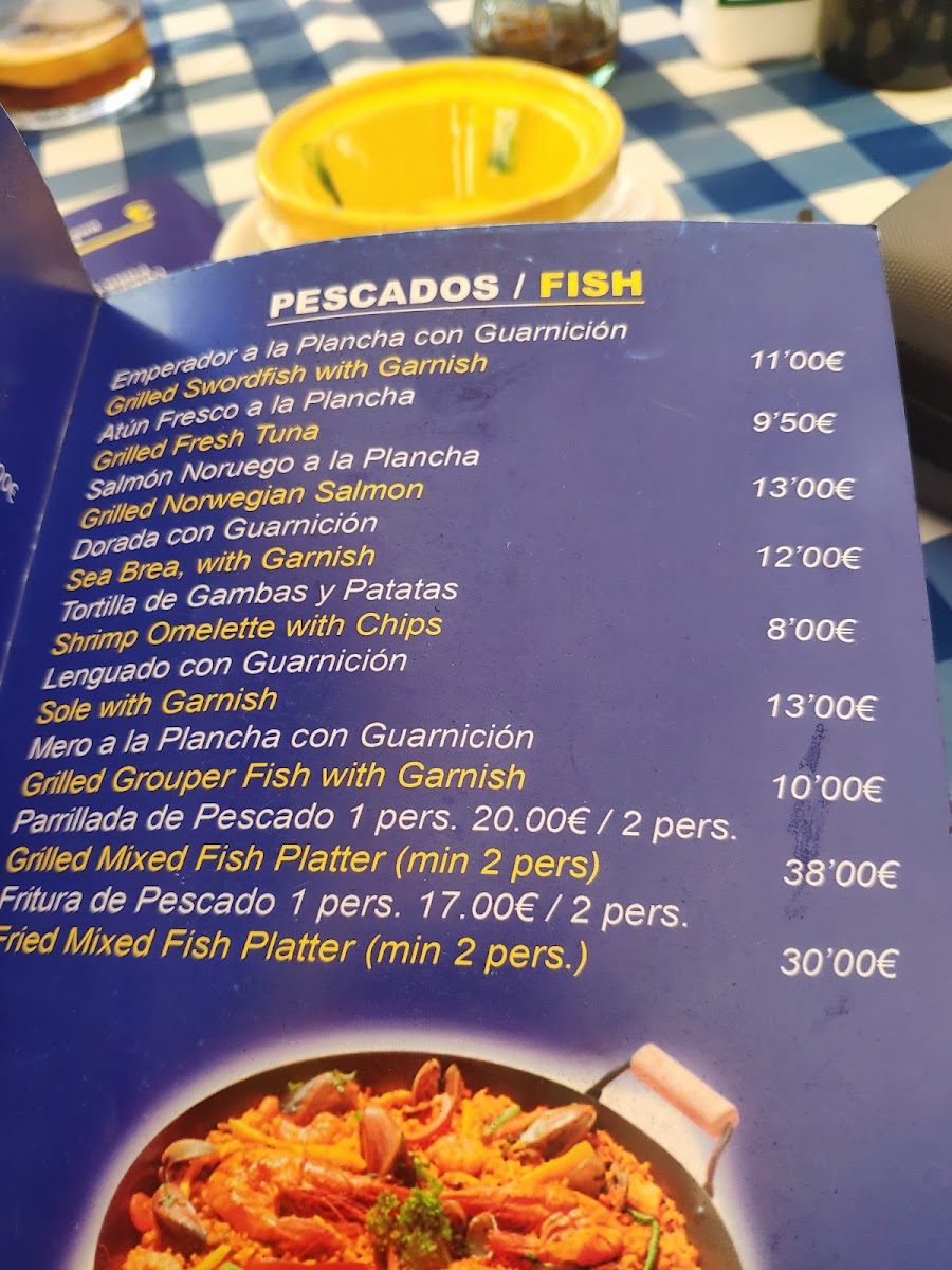 Menu Bar El Rincón De Embrujo-5