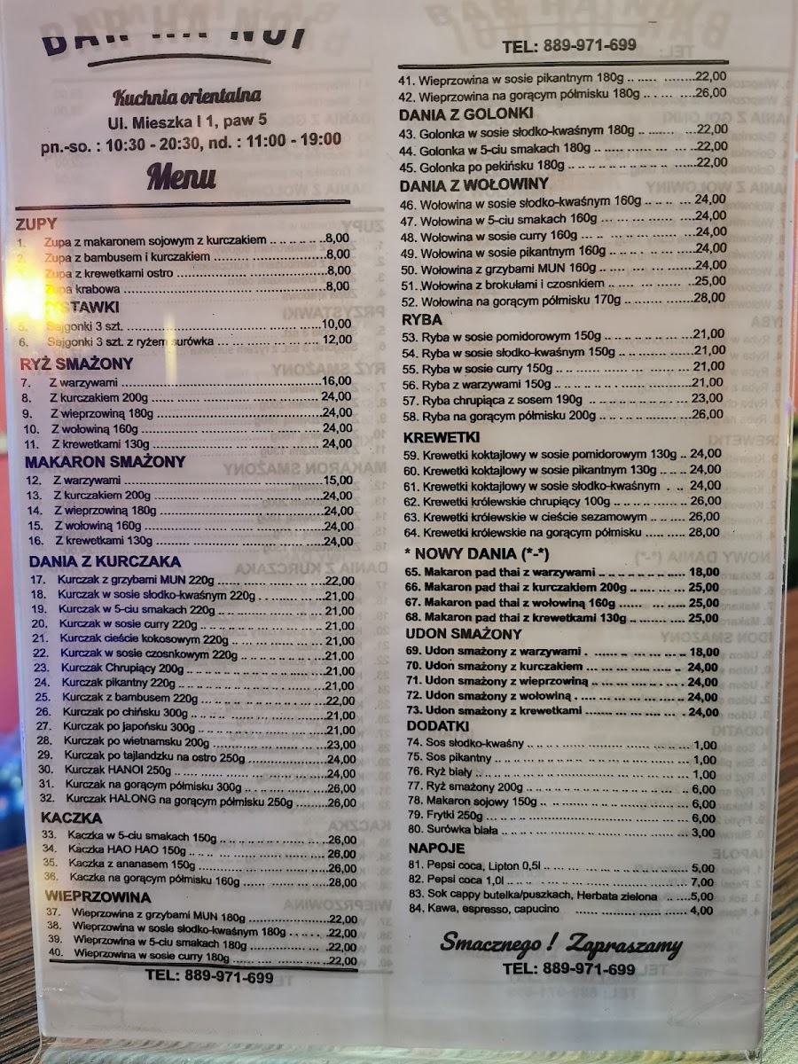 Menu Bar Ha-Noi-4