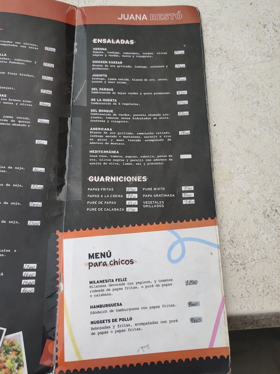 Menu Bar Juana-4