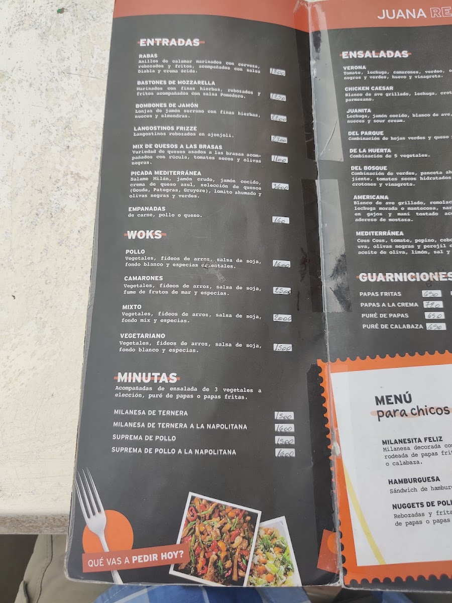 Menu Bar Juana-8
