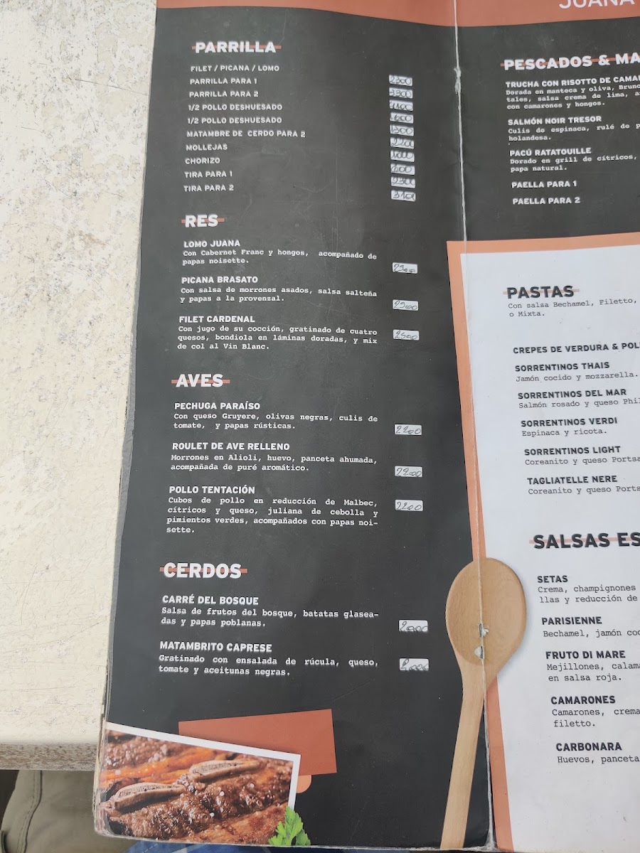 Menu Bar Juana-9