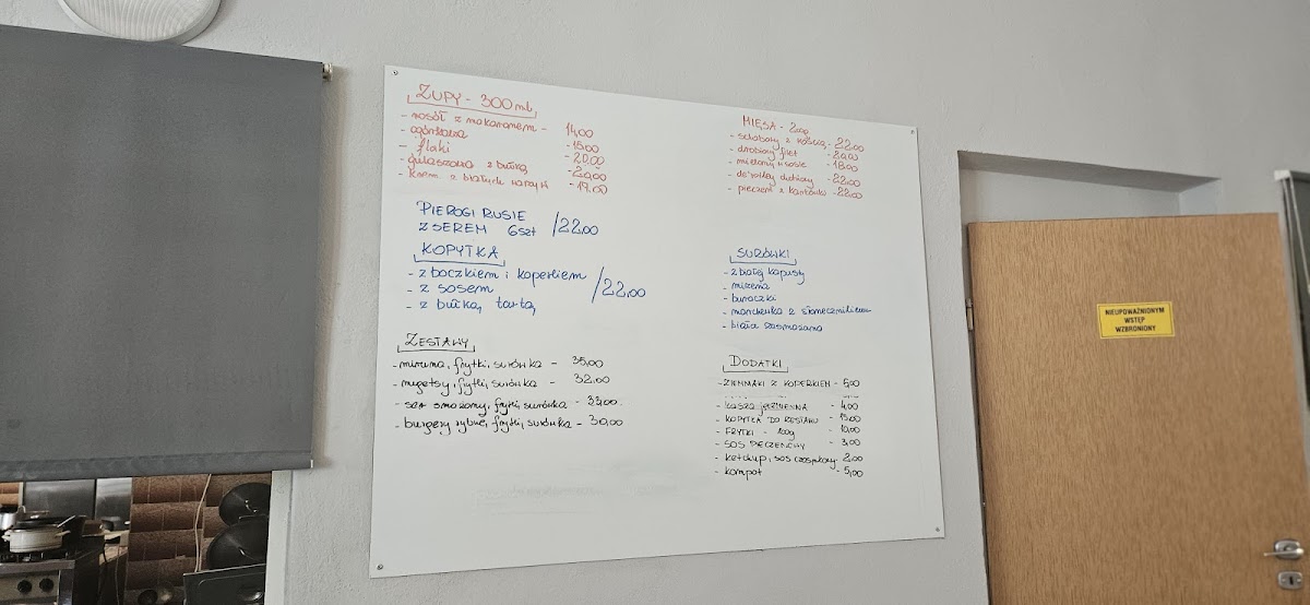 Menu Bar Kopytko - Boszkowo-3