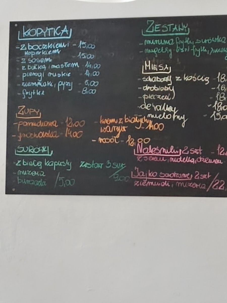 Menu Bar Kopytko - Boszkowo-5