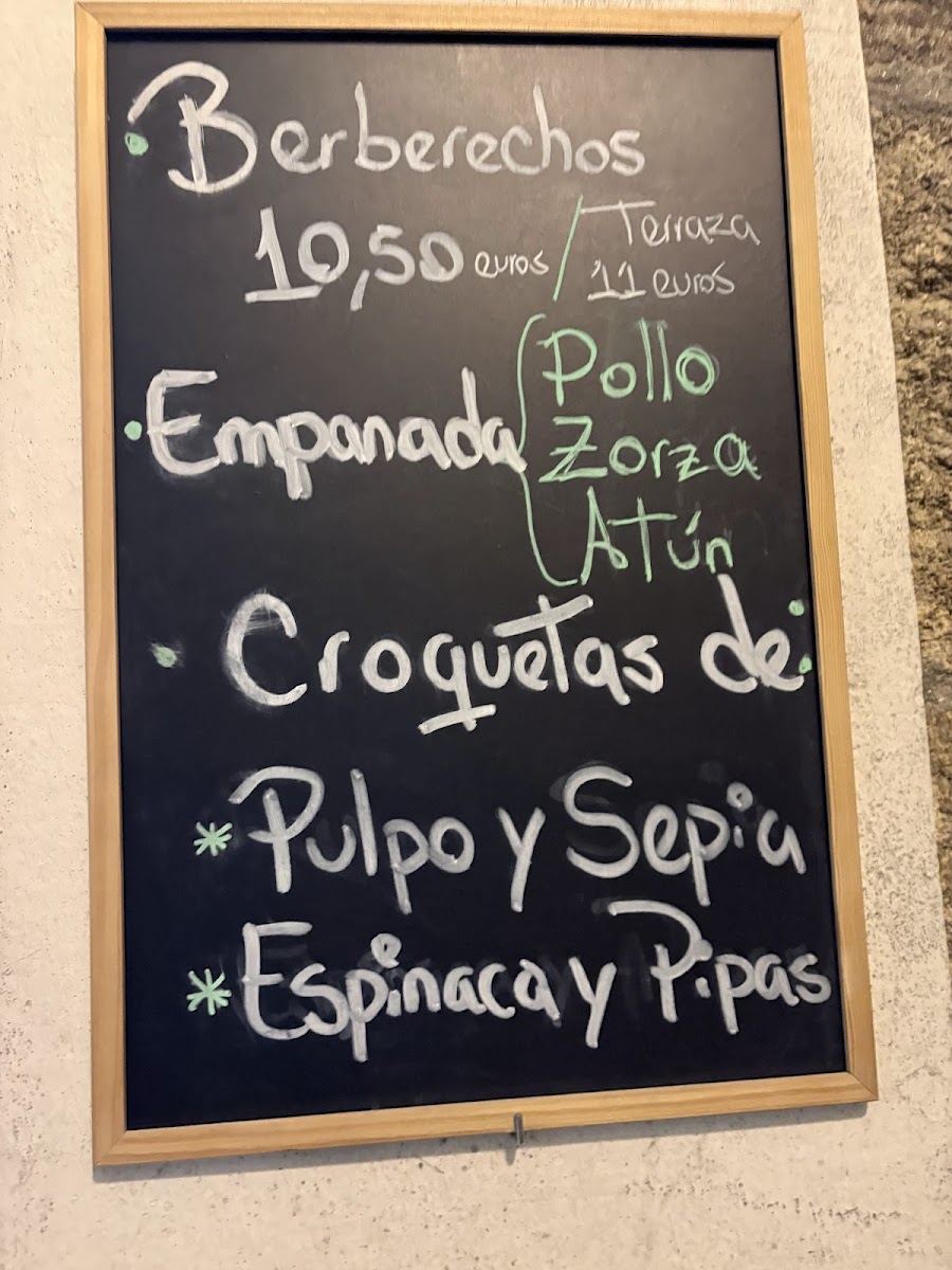 Menu Bar La Cueva-6
