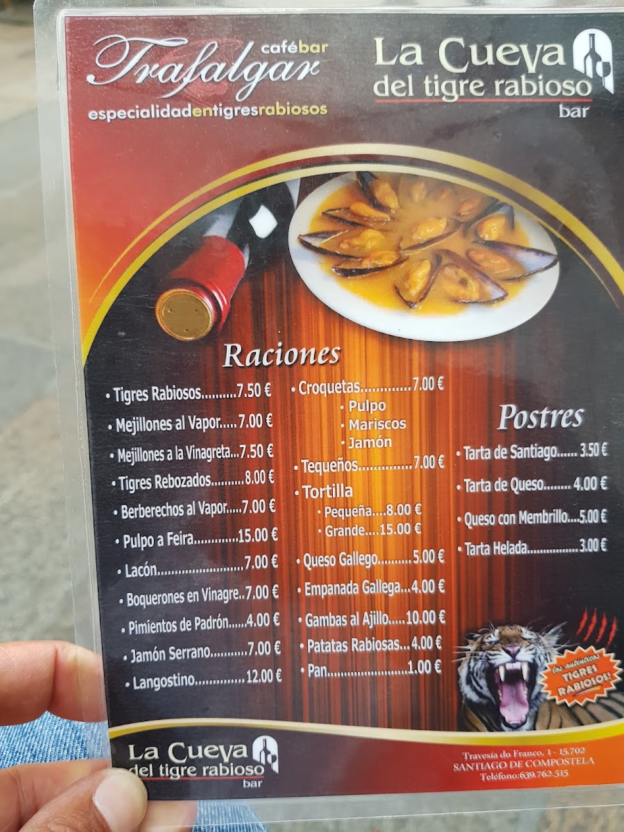 Menu Bar La Cueva-9