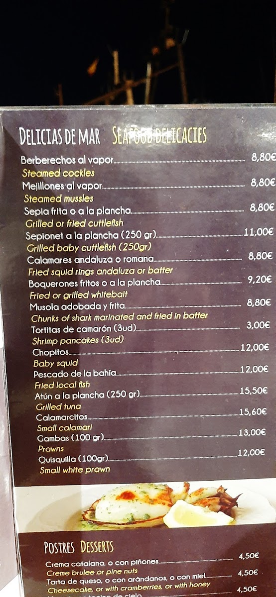 Menu Bar La Lonja-2