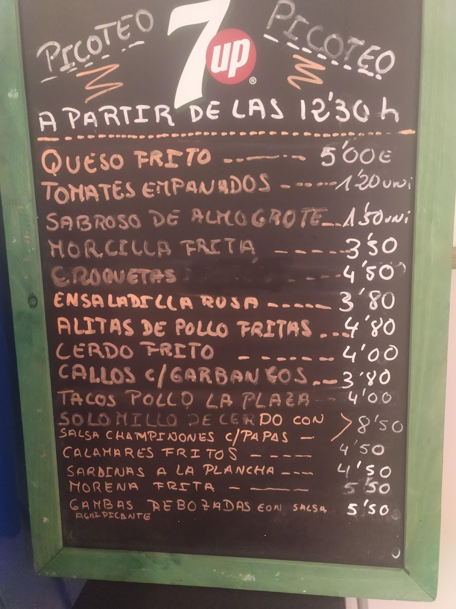Menu Bar La Plaza-5