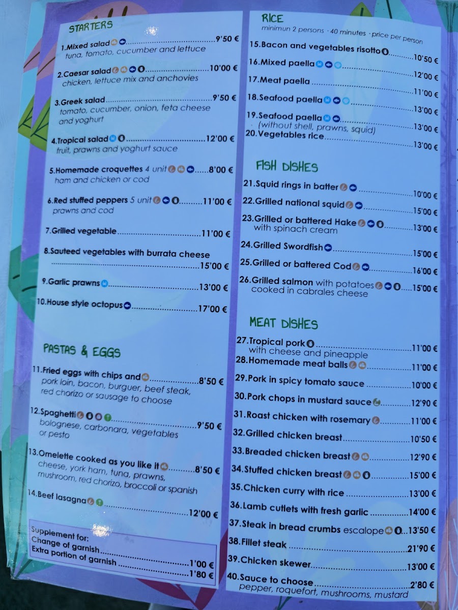 Menu Bar Lago Jardín-1