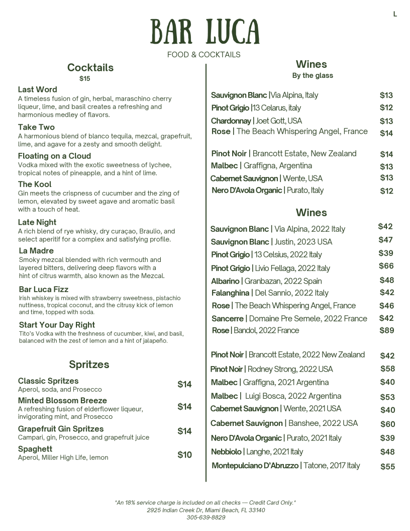Menu Bar Luca-1