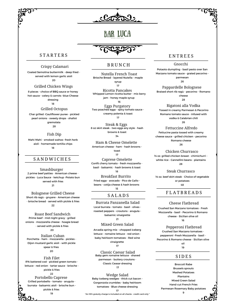 Menu Bar Luca-2