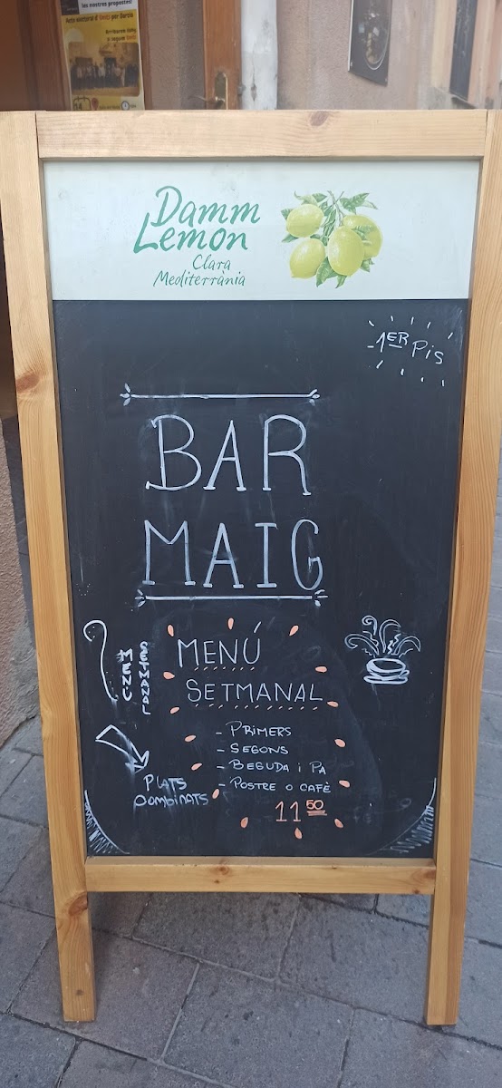 Menu Bar Maig-3