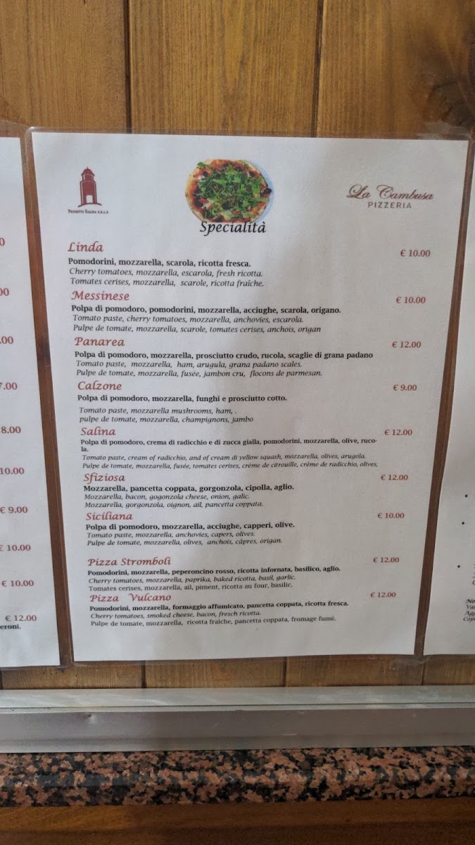 Menu Bar Pizzeria La Cambusa (Gest. Antica Pasticceria Matarazzo)-1