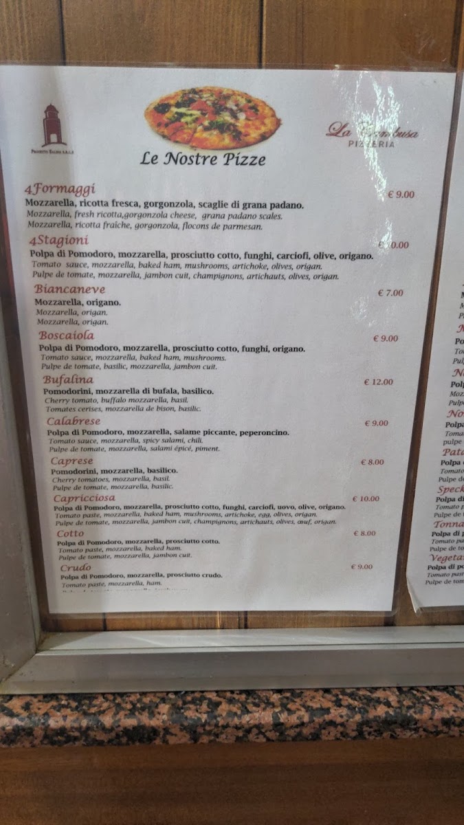 Menu Bar Pizzeria La Cambusa (Gest. Antica Pasticceria Matarazzo)-2