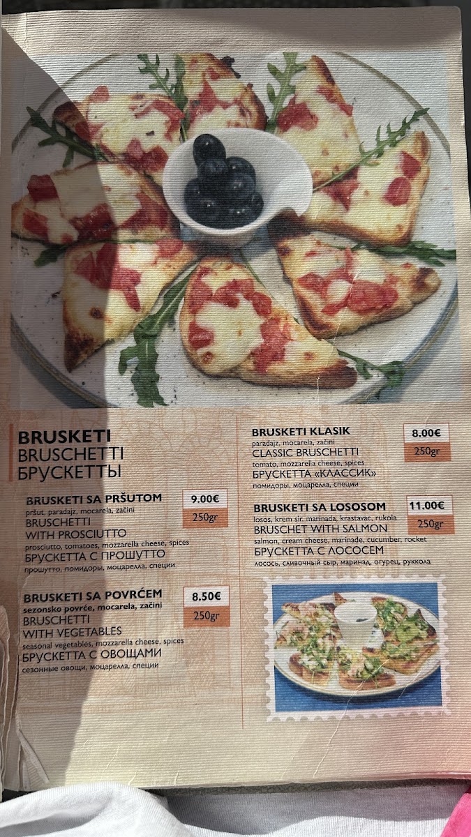 Menu Bar Pizzeria Roma-2