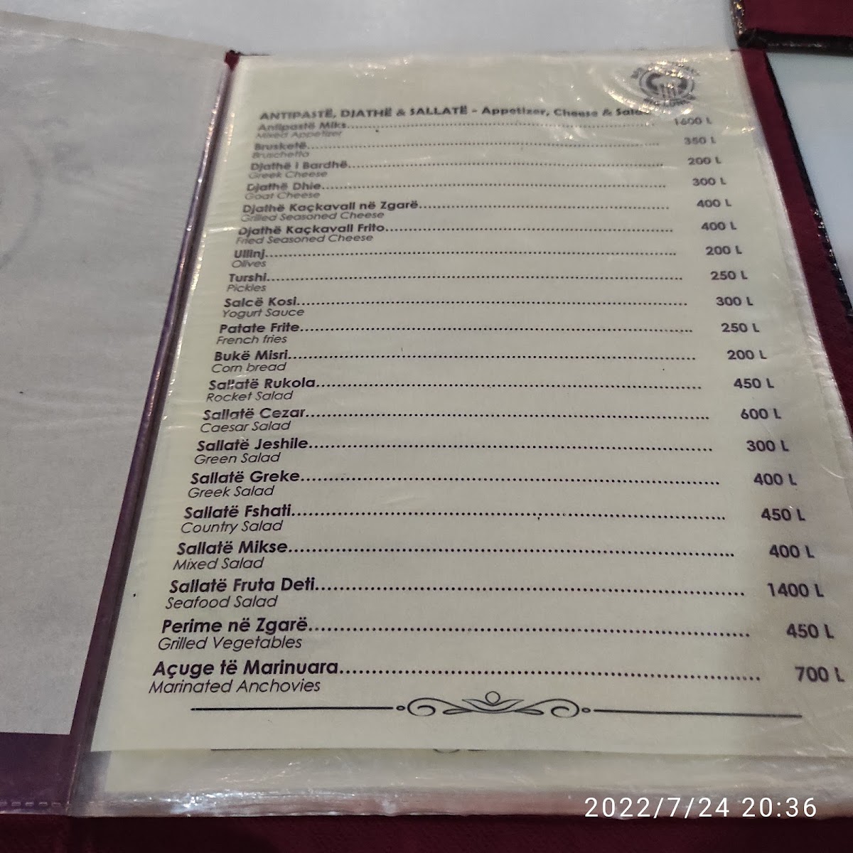 Menu Bar Restaurant Big Lunch-2