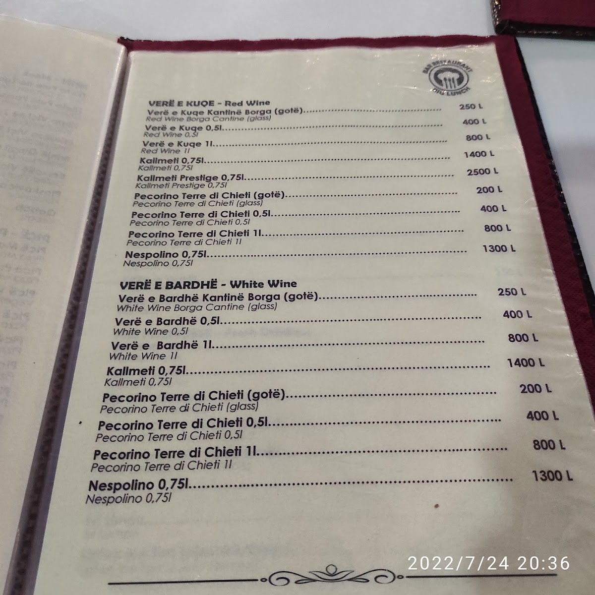 Menu Bar Restaurant Big Lunch-3