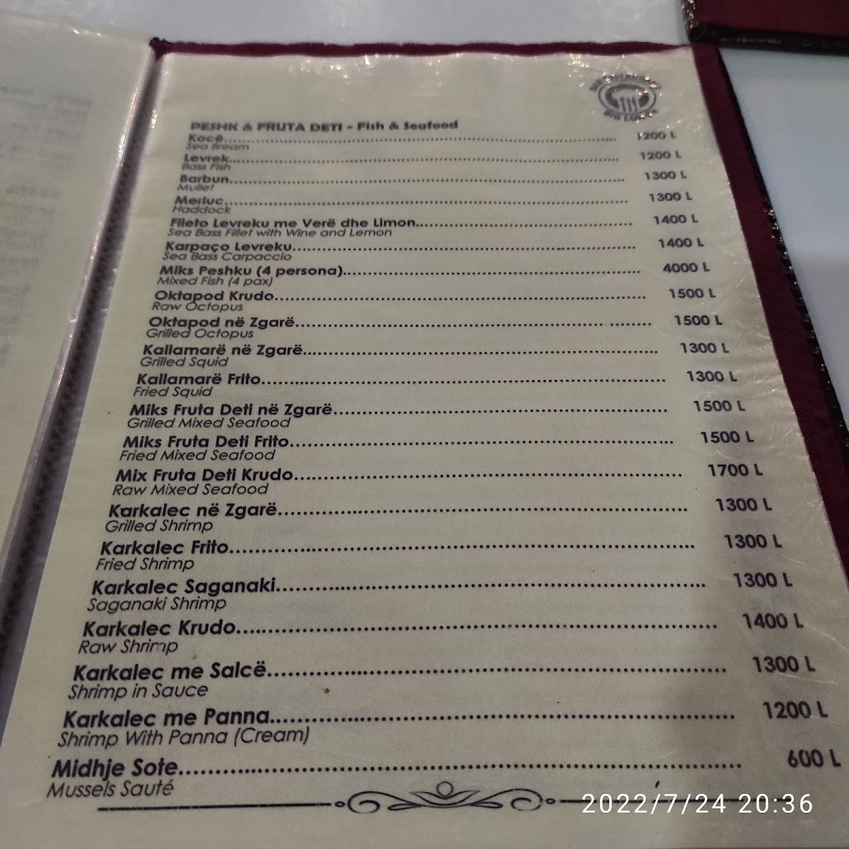 Menu Bar Restaurant Big Lunch-4