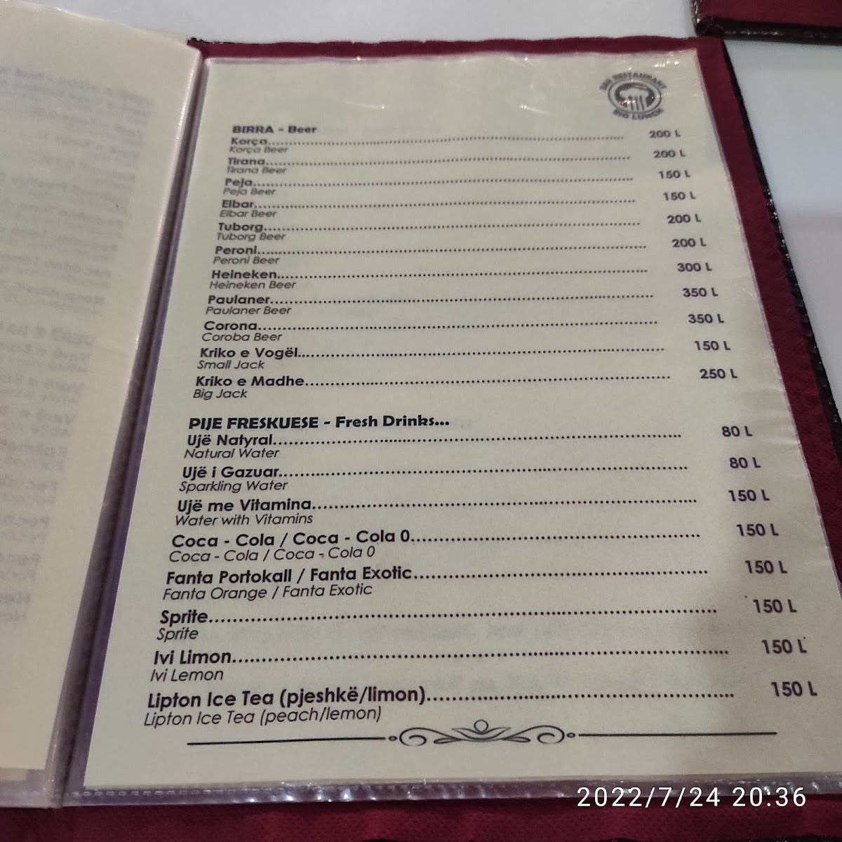 Menu Bar Restaurant Big Lunch-6