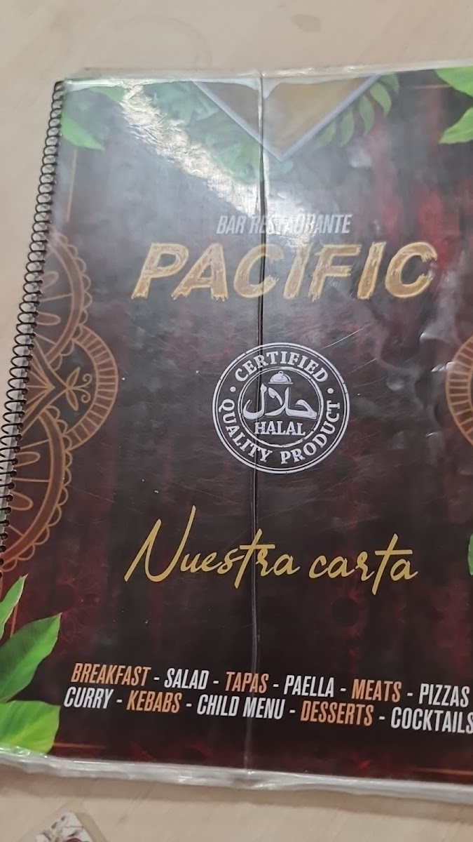 Menu Bar & Restaurant Pacific-1