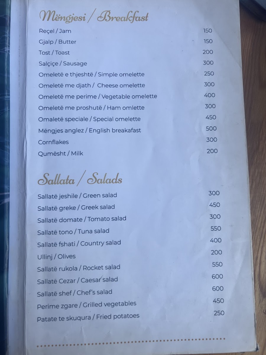 Menu Bar Restaurant Pizzeria Afrimi-4