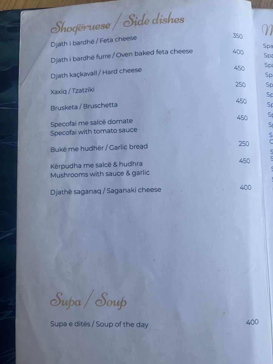 Menu Bar Restaurant Pizzeria Afrimi-8