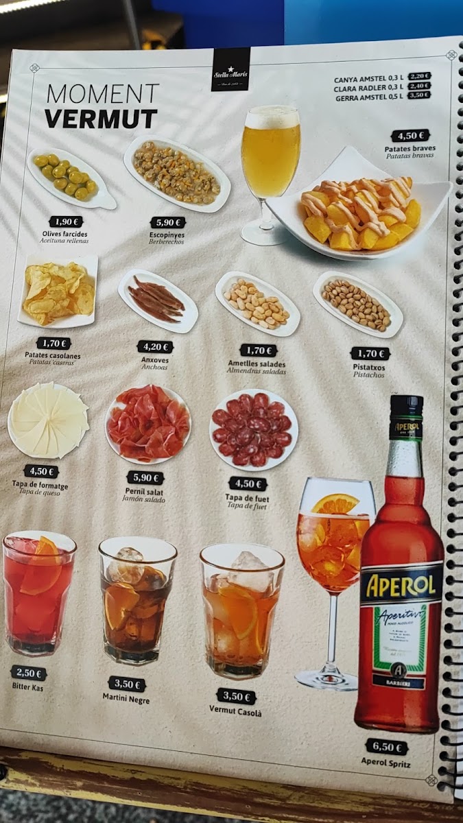 Menu Bar Restaurant Stella Maris-9