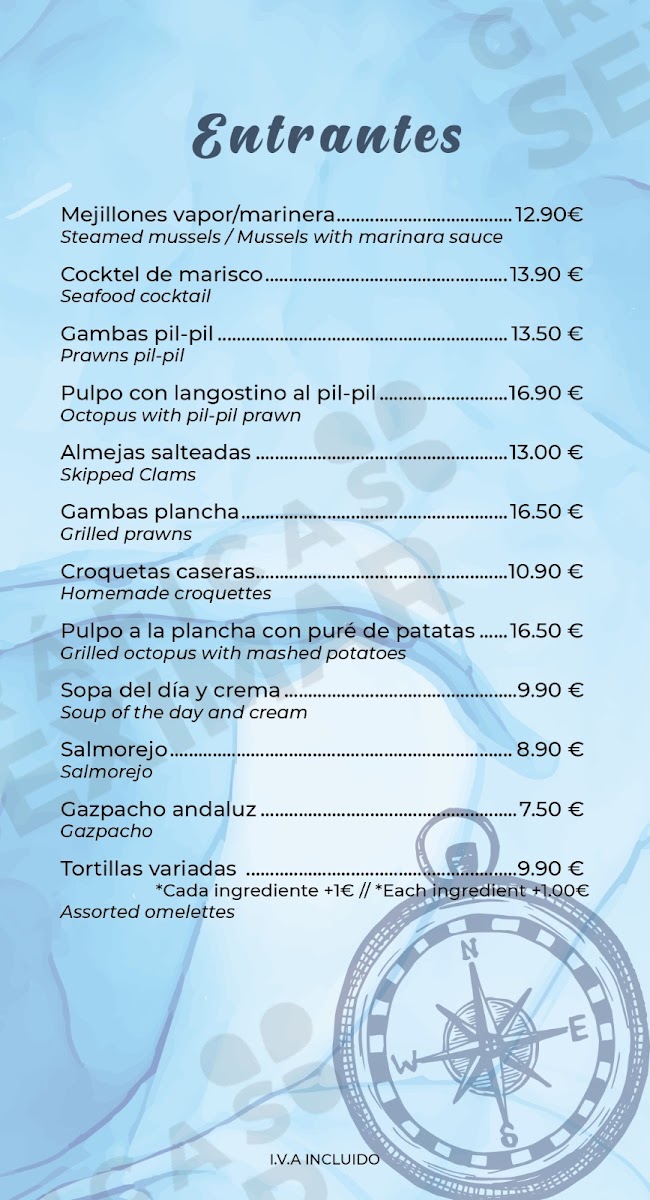 Menu Bar Restaurante La China-4