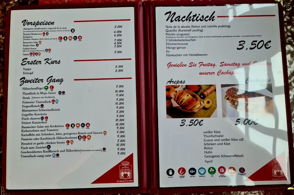 Menu Bar Restaurante Los Leones-7