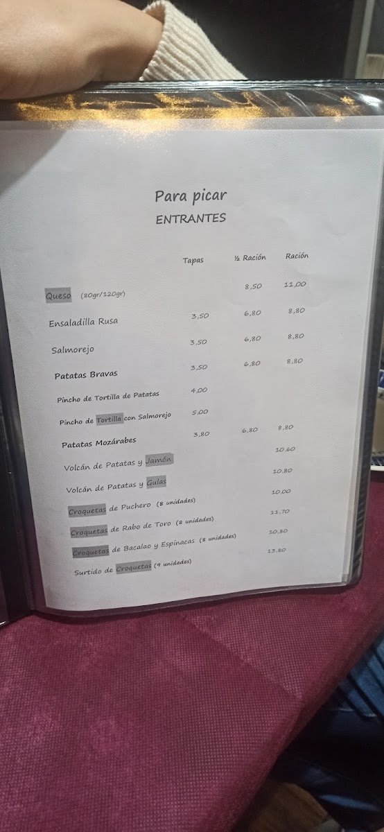 Menu Bar Restaurante New Ghotica-2
